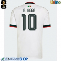 Maglie da calcio Messico Alexis Vega #10 Seconda Maglia Mondiali 2026  Manica Corta